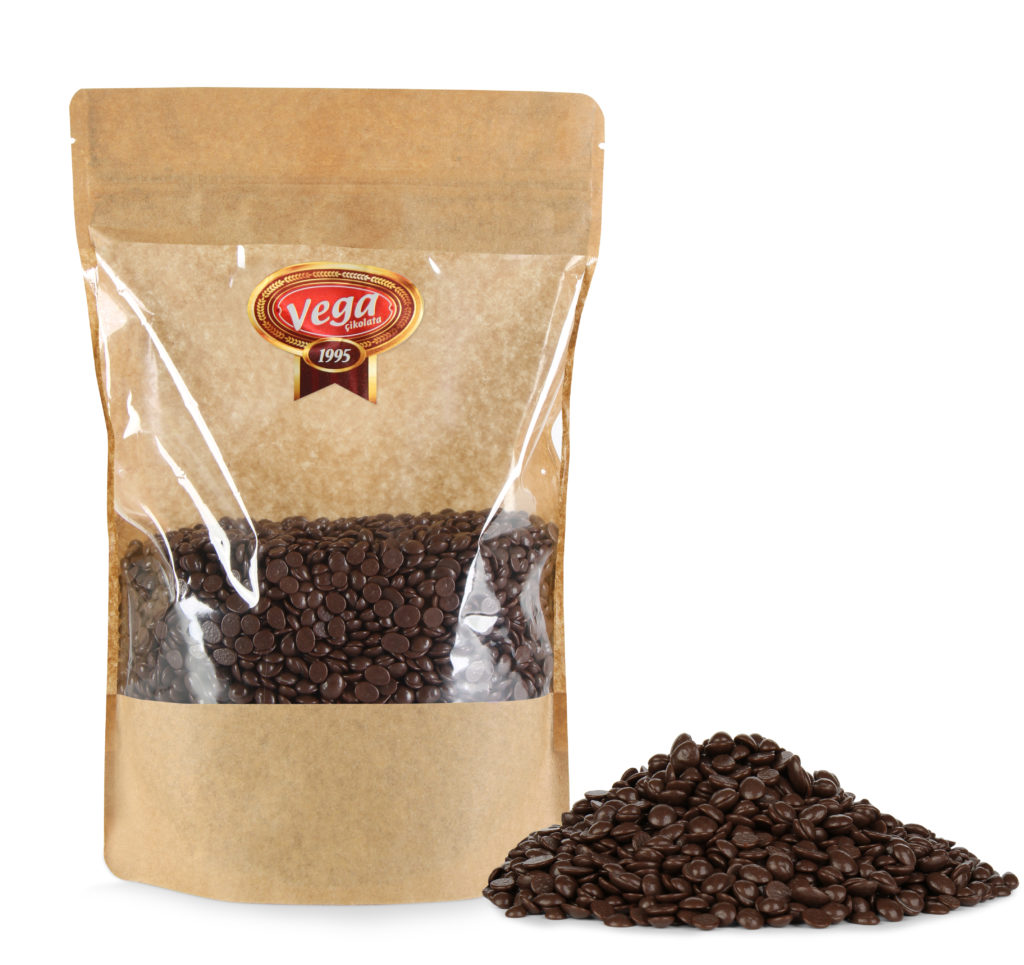 Drop Dark Chocolate Damla Çikolata Bitter Vega Gıda